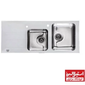 سینک-فانتزی-توکار-سینک-کریستال-سفید-استیل-البرز-