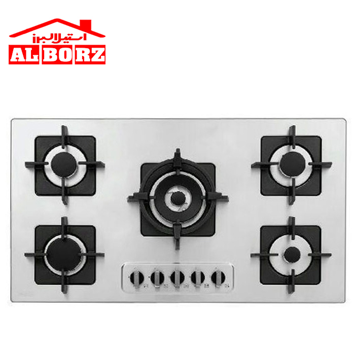 اجاق-گاز-توکار-S5913-استیل-البرز-