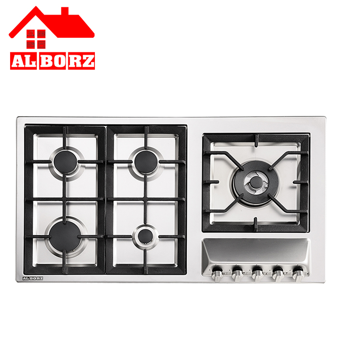 اجاق-گاز-توکار-S5909-استیل-البرز-