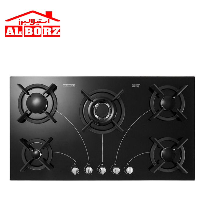 اجاق-گاز-توکار-G5958-استیل-البرز-