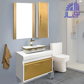 آینه-مهدیس-درب-طلایی-صدف-703-طلایی-