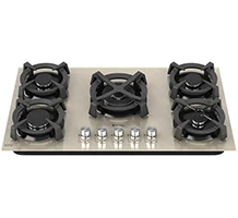 اجاق-گاز-شیشه-ای-5-شعله-بژ-DG567-داتیس-قطعات-Sabaf-ایتالیا-