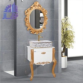 کابینت-ویشکا-پایه-طلا-صدف-
