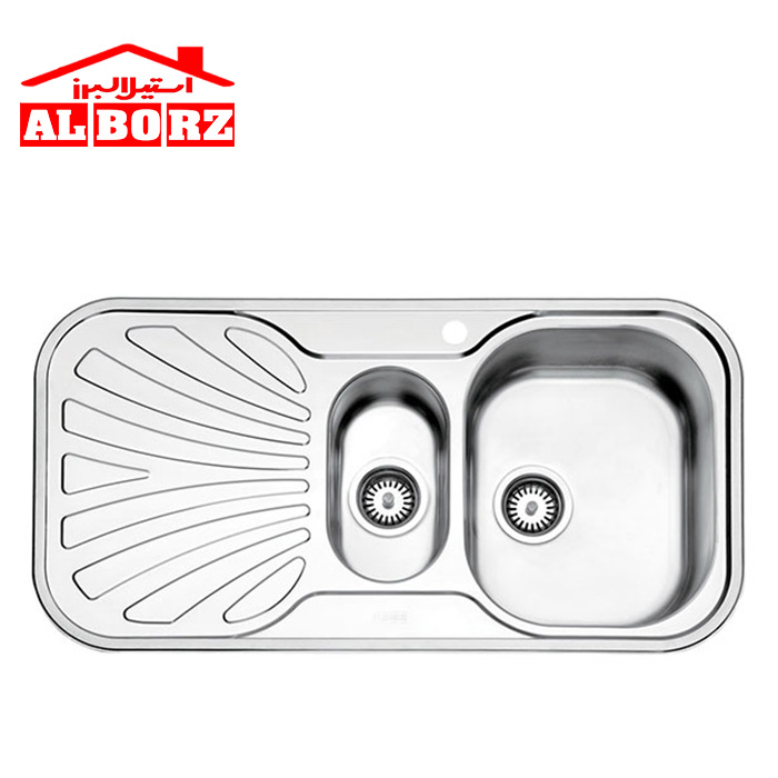 سینک-فانتزی-توکار-510/50-استیل-البرز-