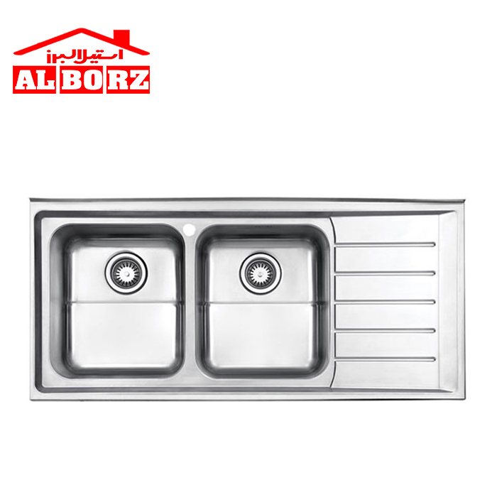 سینک-فانتزی-روکار-735/60-استیل-البرز-