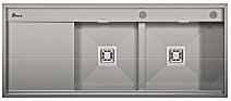 سینک-فلش-مونت-R0-بیمکث-مدل-4704--سایز-120*50-Bimax-