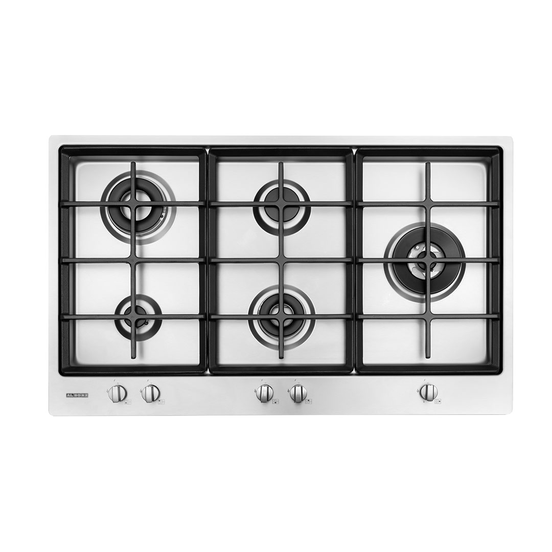 اجاق-گاز-توکار-S5912-R-and-L-استیل-البرز-