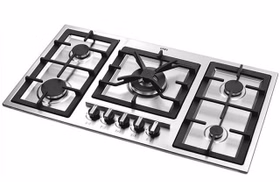 اجاق-رومیزی-استیل-قطعات-ایتالیایی-multi-step---پنج-شعله-518S-کن-