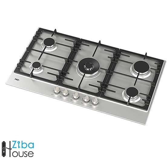 اجاق-گاز-صفحه-ای-استیل-ایتالیایی-پنج-شعله-STELLA-میکس-پلاس-MixPlus-