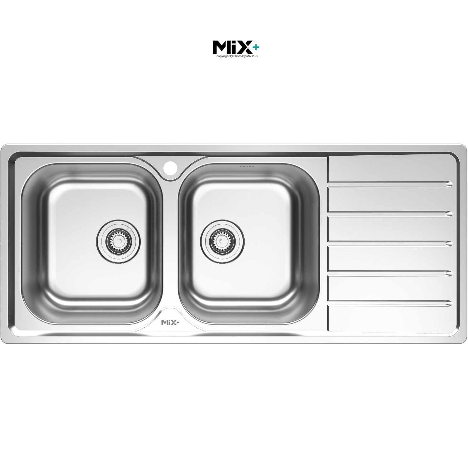 سینک-نیمه-فانتزی-توکار-2072-میکس-پلاس-MixPlus-