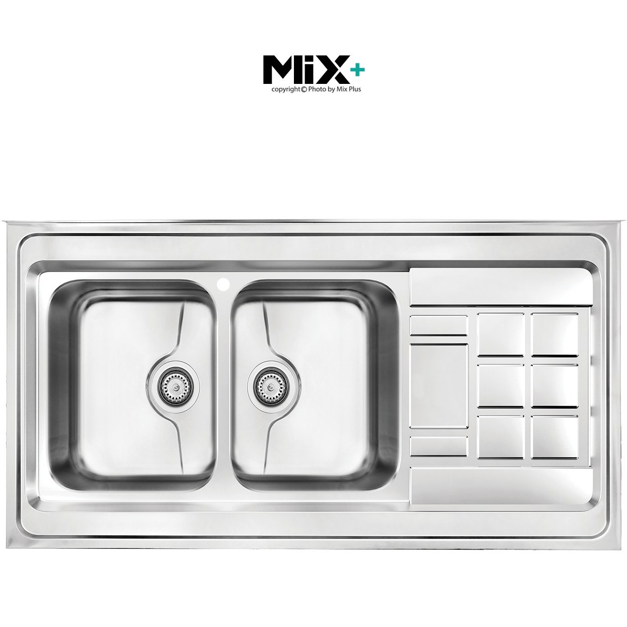 سینک-فانتزی-روکار-9022-P-میکس-پلاس-MixPlus-
