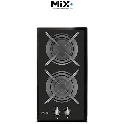 اجاق-گاز-صفحه-ای-شیشه-ای-ایرانی-دو-شعله-IG3201-میکس-پلاس-MixPlus-
