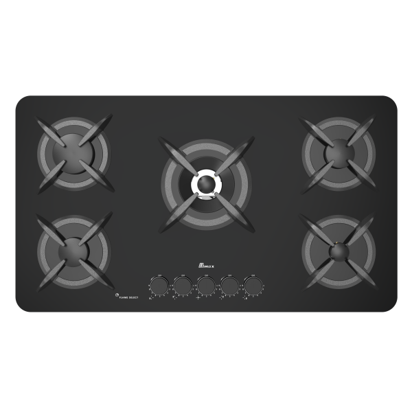 اجاق-گاز-2206-G5-Defendi-Flame-Select-مشکی-بیمکث-Bimax-